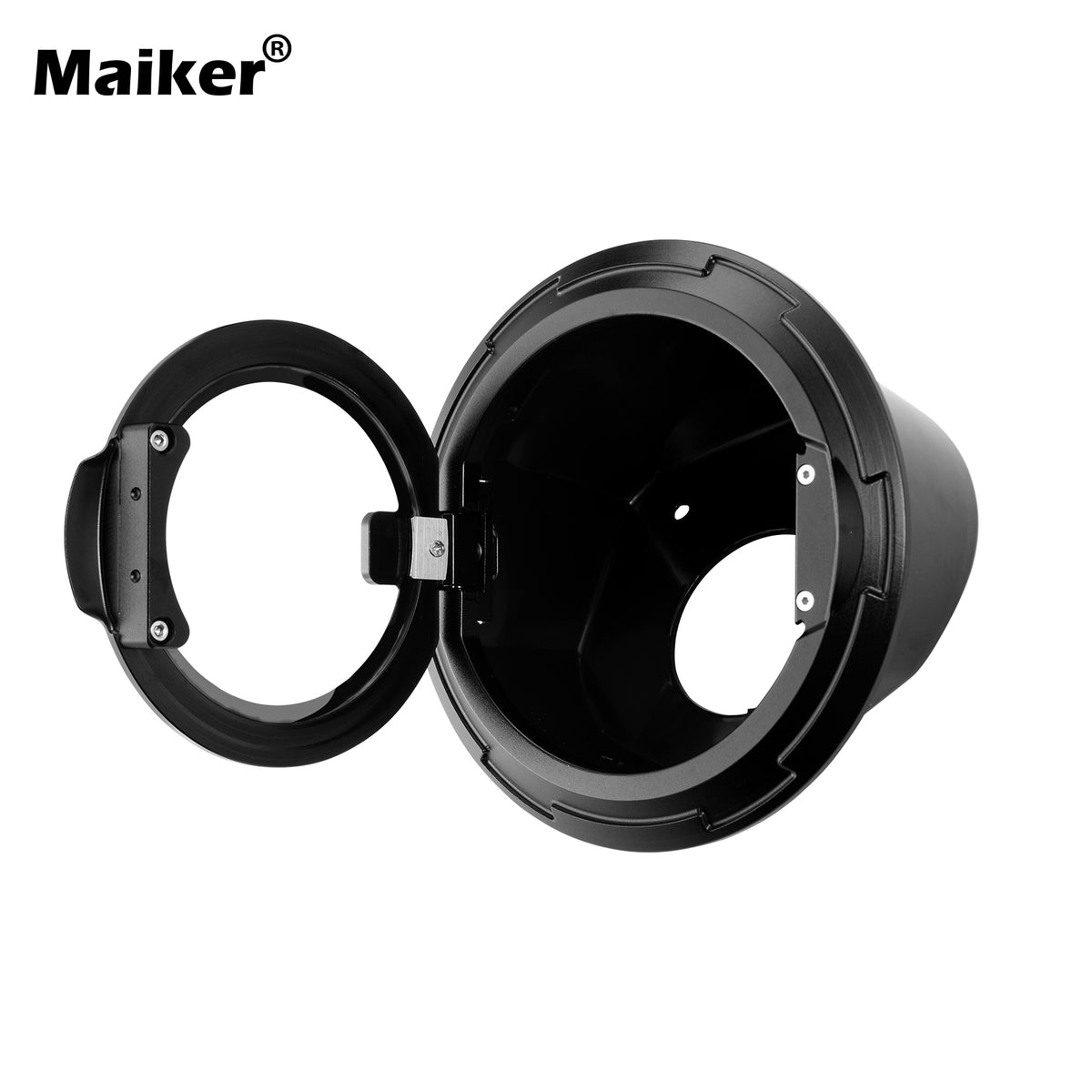 MAIKER Transparent Gas Tank Cap Cover for 2018-2023 Jeep Wrangler