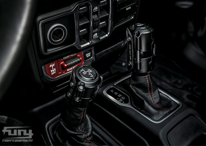MAIKER Black Gear Shift Lever Knob Cover Kit for Jeep Wrangler JK
