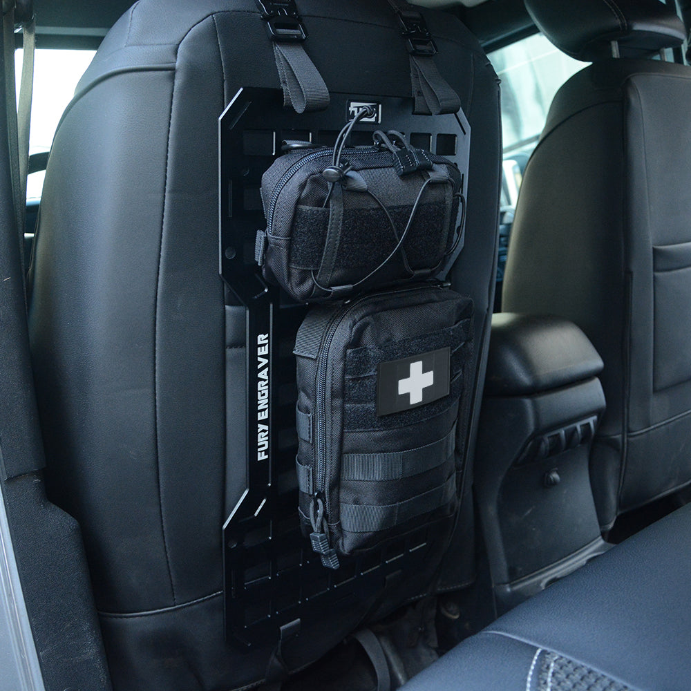 Vehicles Seat Back Organizer Tactical Molle Panels for Modular