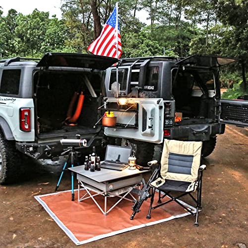 MAIKER Folding Rear Tailgate Table for Ford Bronco Accessories