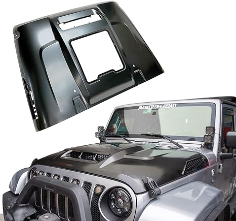 Space Capsule Hood The Replacement Hood (18-24 Jeep Wrangler JK JL JLU & 20-23 Gladiator JT Not for Mojave&392 Model)