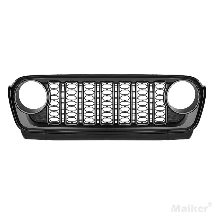 Maiker New 24 Style Grille (07-18 Jeep Wrangler JK / 18-24 JL&Gladiator JT )