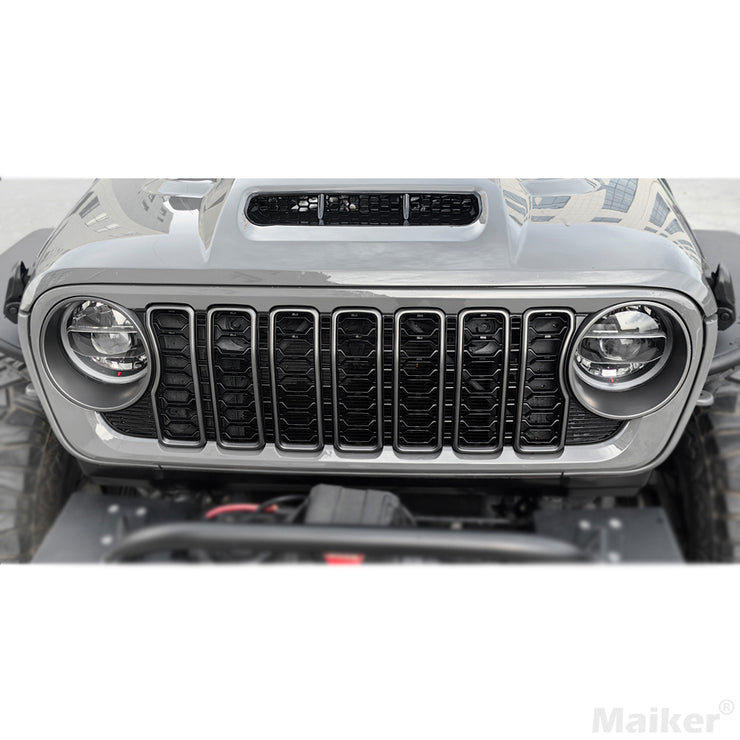 Maiker nueva rejilla de 24 estilos para accesorios Jeep Wrangler JKJL/Gladiator JT 