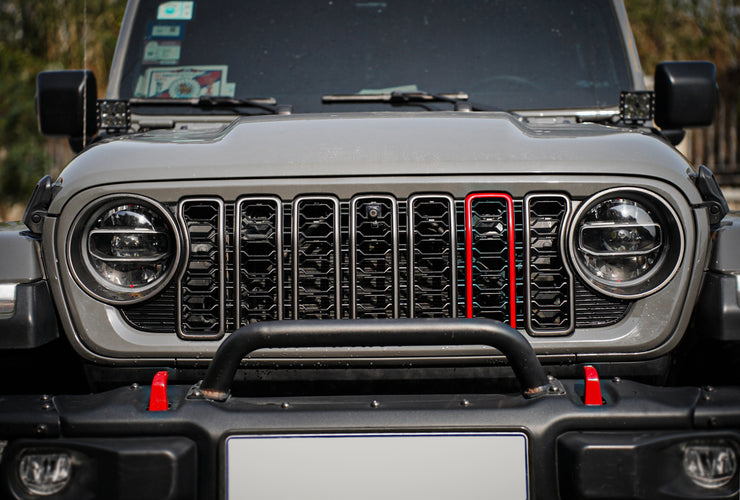 Maiker New 24 Style Grille (07-18 Jeep Wrangler JK / 18-24 JL&Gladiator JT )