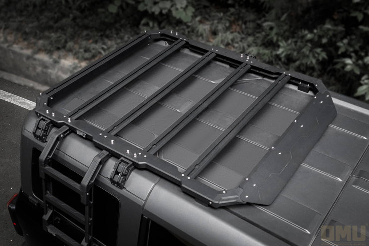 Genesis Series Multifunctional Aluminum Roof Luggage Rack With Side Ladder ( Ford Bronco)