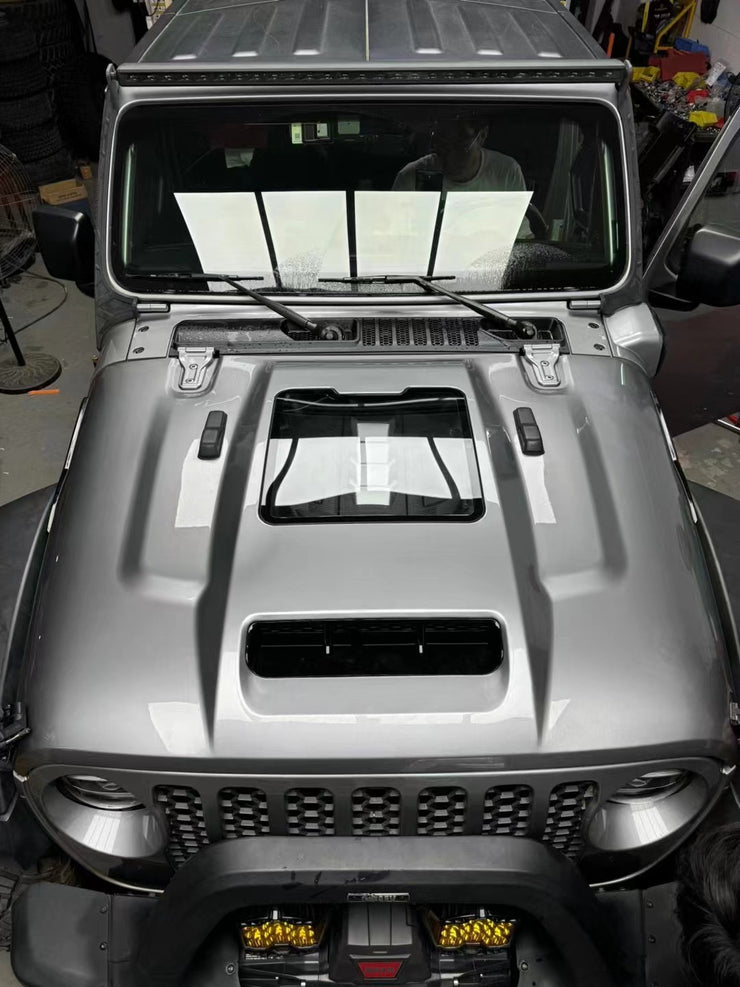 Space Capsule Hood The Replacement Hood (18-24 Jeep Wrangler JK JL JLU & 20-23 Gladiator JT Not for Mojave&392 Model)