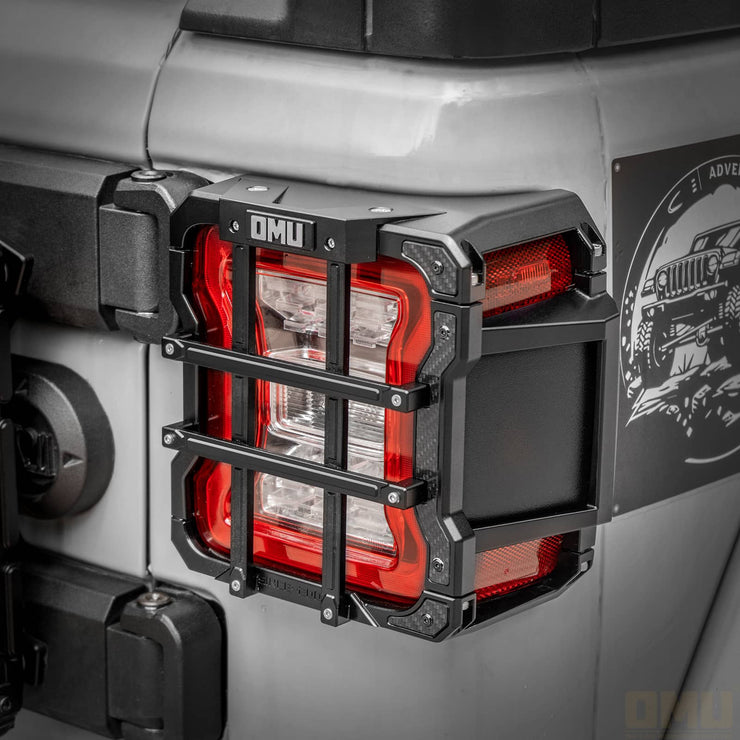 Genesis Series Aluminum Tail Light Cover (18-24 Jeep Wrangler JL)