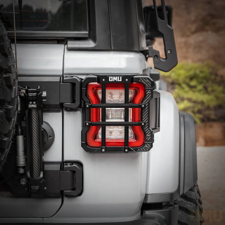 Genesis Series Aluminum Tail Light Cover (18-24 Jeep Wrangler JL)