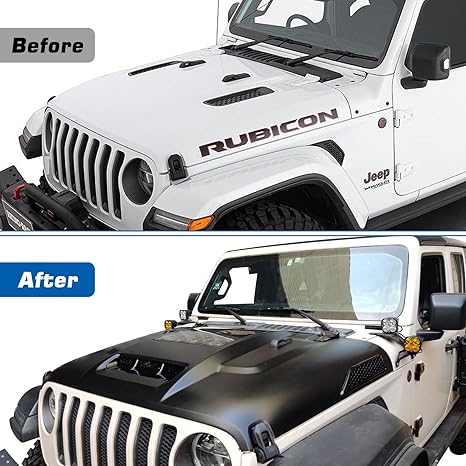 Space Capsule Hood The Replacement Hood (18-24 Jeep Wrangler JK JL JLU & 20-23 Gladiator JT Not for Mojave&392 Model)