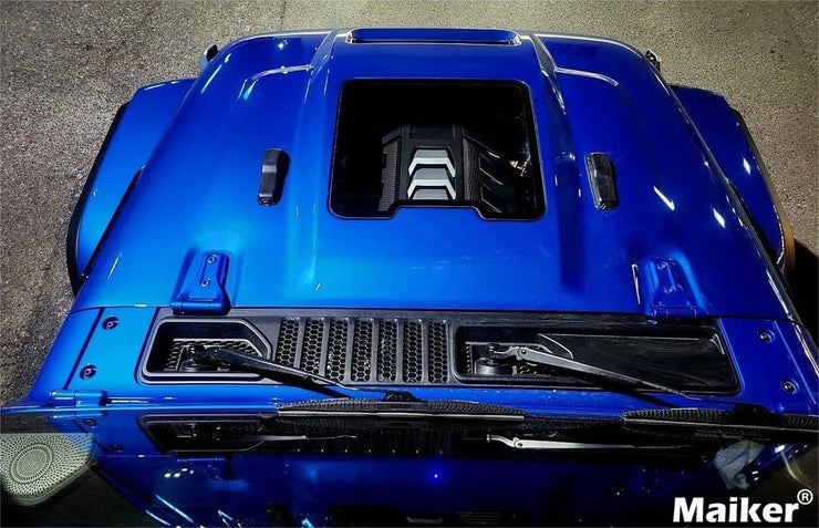 Space Capsule Hood The Replacement Hood (07-18 Jeep Wrangler JK / 18-24 JL JLU /  20-23 Gladiator JT Not for Mojave&392 Model)