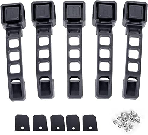 Black Door Handles Kit (07-17 Jeep Wrangler JK JKU)