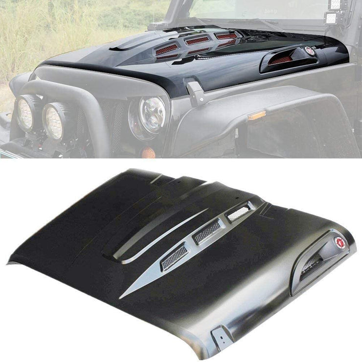 The Avenger Style Replacement Hood (07-18 Jeep Wrangler JK JKU)