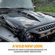 The Avenger Style Replacement Hood (07-18 Jeep Wrangler JK JKU)