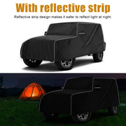 Waterproof 600D Oxford Full Cover Protect from Sunshine, UV, Snow, Rain, Wind, Scratch Resistant(07-24 Jeep Wrangler JK JL)