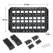 Rear Window Storage Panel Kit Modular Tactical Molle Platform (21-24 Ford Bronco 4 Doors)