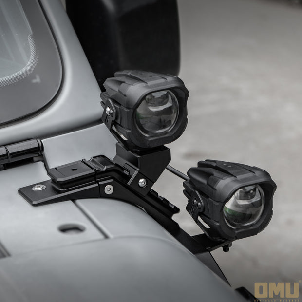 Genesis Series A-Pillar Light System Mount (18-24 Jeep Wrangler JL & Gladiator JT [Not For 4xe])