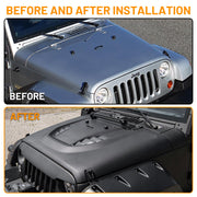 10th Anniversary Edition Vented Heat Dispersion Hood (Jeep Wrangler JK JKU 07-18)