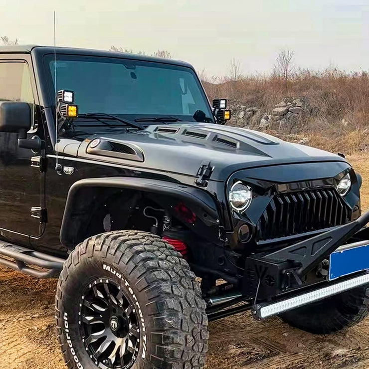 The Avenger Style Replacement Hood (07-18 Jeep Wrangler JK JKU)