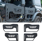 Steel Tubular Trail Tube Half Door Guards Five-Star Logo (21-23 Ford Bronco 4 Door)