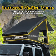 Rooftop Camping Hardshell Overland Tent with Ladder (SUV Jeep Ford Off-Road Vehicles Van Truck)