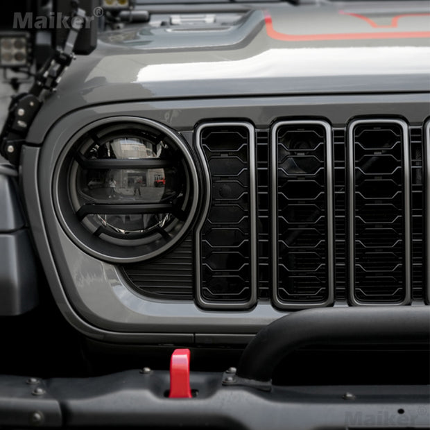 Maiker New 24 Style Grille (07-24Jeep Wrangler JK / 18-24 JL&Gladiator JT )