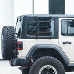 Aluminum alloy Armor side ladder for Jeep Wrangler 2018-2023 JL