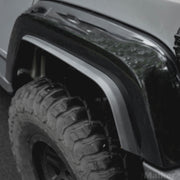 4 PCS Fenders Front & Rear Fenders (07-18 Jeep Wrangler JK& JKU, 21-24 Jeep wrangler Willys 4XE, Sport S Sahara 4XE)