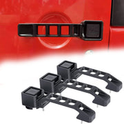 Manijas de puerta MAIKER para Jeep Wrangler JK 2007-2017, 2 puertas, 3 piezas/juego (plástico) 