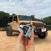 MAIKER Funda protectora para llavero para Jeep Wrangler JK JKU 2007-2018 