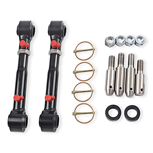 Adjustable Front Swaybar Quicker Disconnect System With 2.5" - 6" of Lift Replace 2034,fit for Wrangler JK JKU 2007-2018