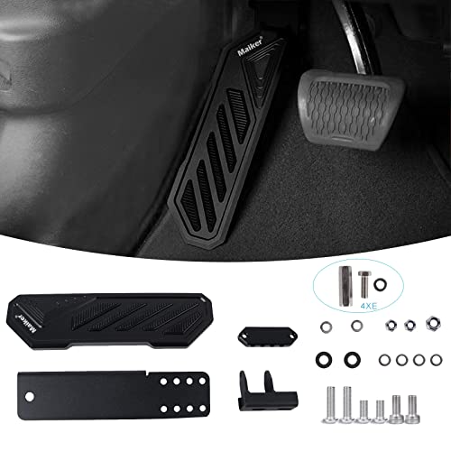  Car Footrest Pedal, Foot Rest Pedal Pad Sturdy for