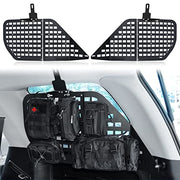 Modular Storage Panel System Rear Window Molle Panel with 4 Storage Bag and 10 Fastening Tape (10-20 Toyota 4Runner )