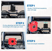 Soporte para latas de Gas UTV ATV, soporte de montaje de aceite, soporte para latas de tanque de Gas Compatible con Polaris RZR Pioneer Yamaha Can Am Maverick X3