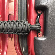 Paracord Door Limiting Straps 550 Pound Strength Durable Swing Limiter Restrictor Pair(Jeep Wrangle JL TJ JT JK)