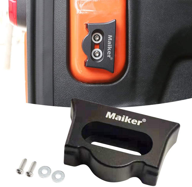 MAIKER Aluminum Tailgate Stopper limiter Anti-Abnormal Noise Reduces Tailgate Sinking Compatible with 2007-2020 Jeep Wrangler JK JL